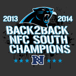 Carolina Panthers BACK to Back Division Champions