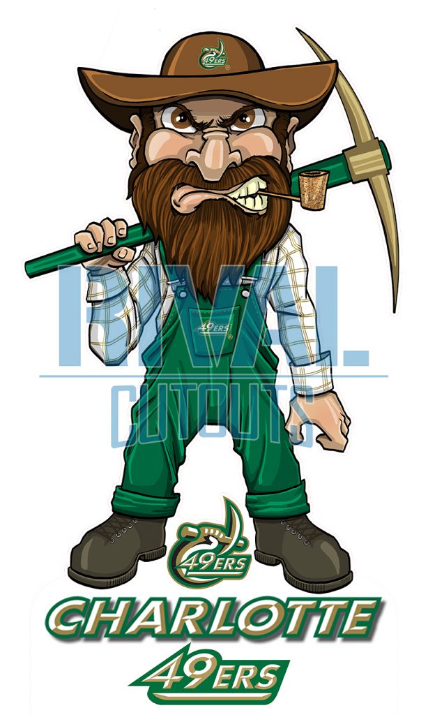 Charlotte 49er - Norm the Niner Cartoon - The Moving Pencil