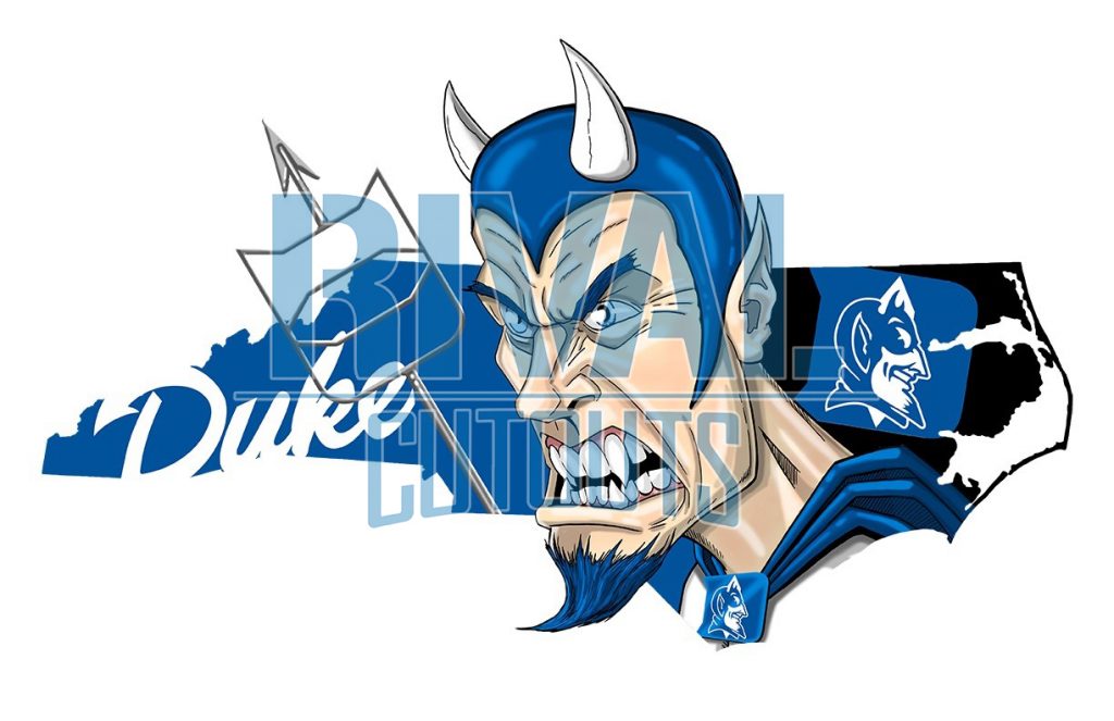 Duke Blue Devils Cartoon - The Moving Pencil