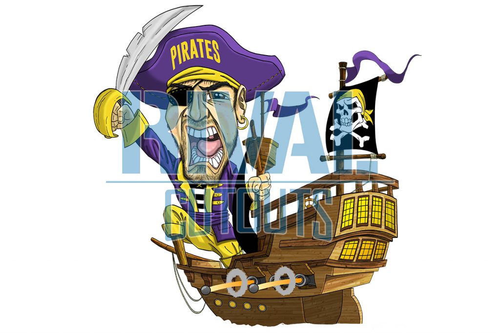 ECU Pirate Cartoon - The Moving Pencil