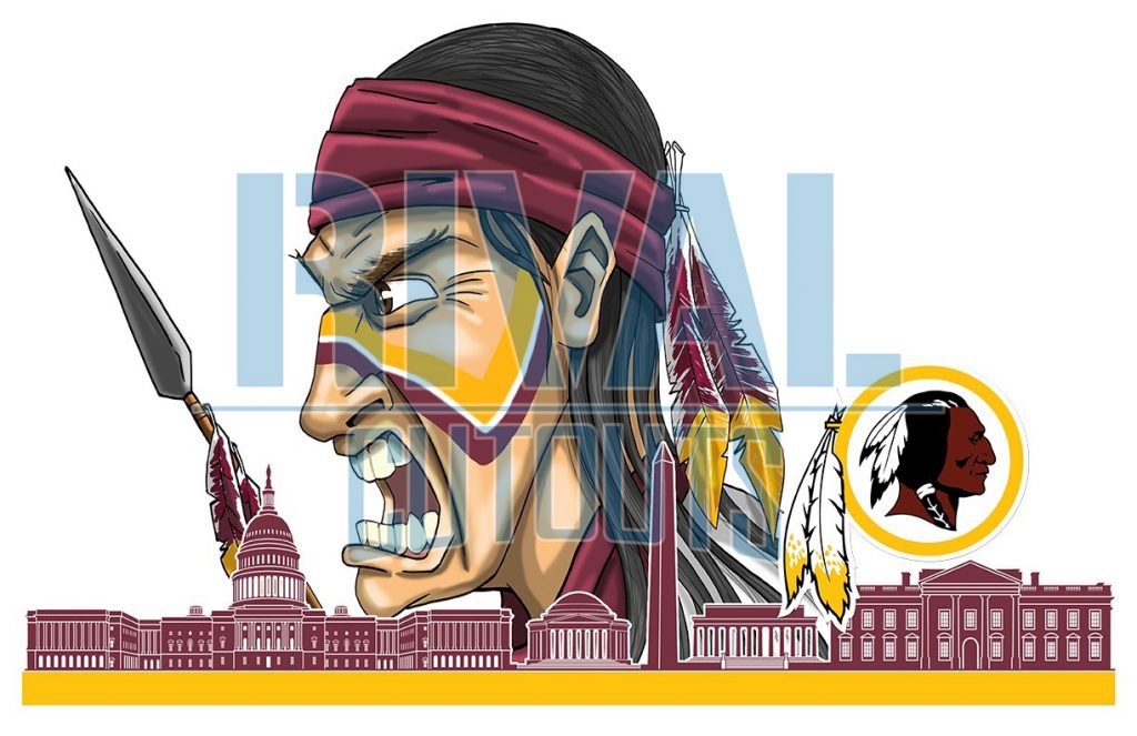 Washington Redskins Cartoon - The Moving Pencil