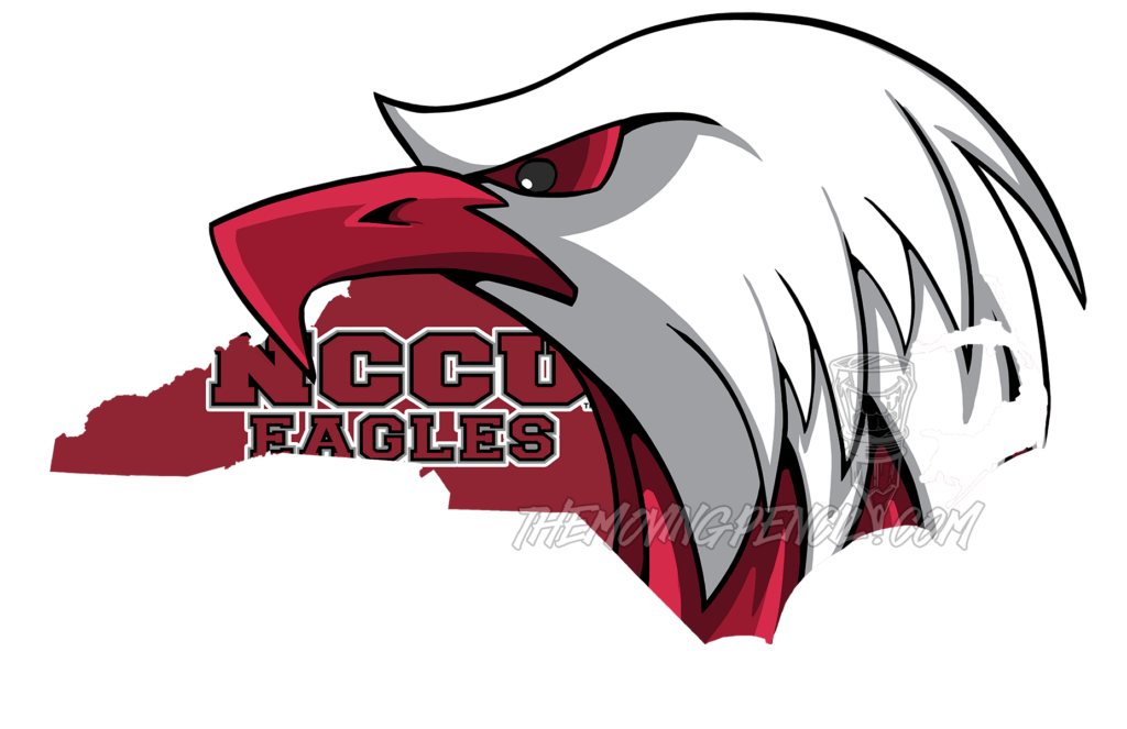 NC Central University Eagles - State Outline Print - Fan Decor
